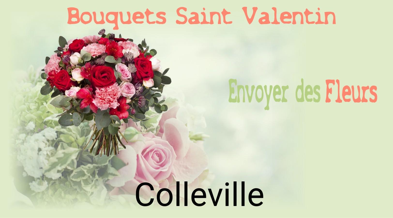 Roses de Saint-Valentin livrées à Colleville